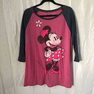 Disney Minnie Mouse Raglan Tee